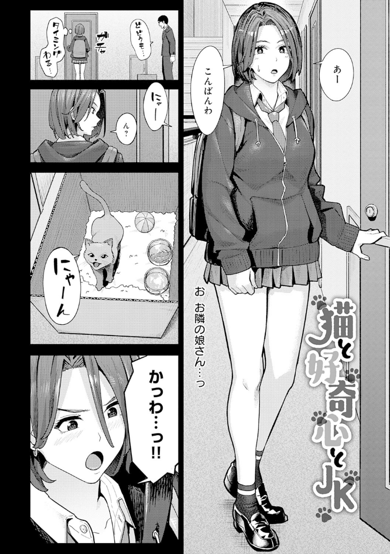 とりあえず、ヤッてみよ。 猫と好奇心とJK